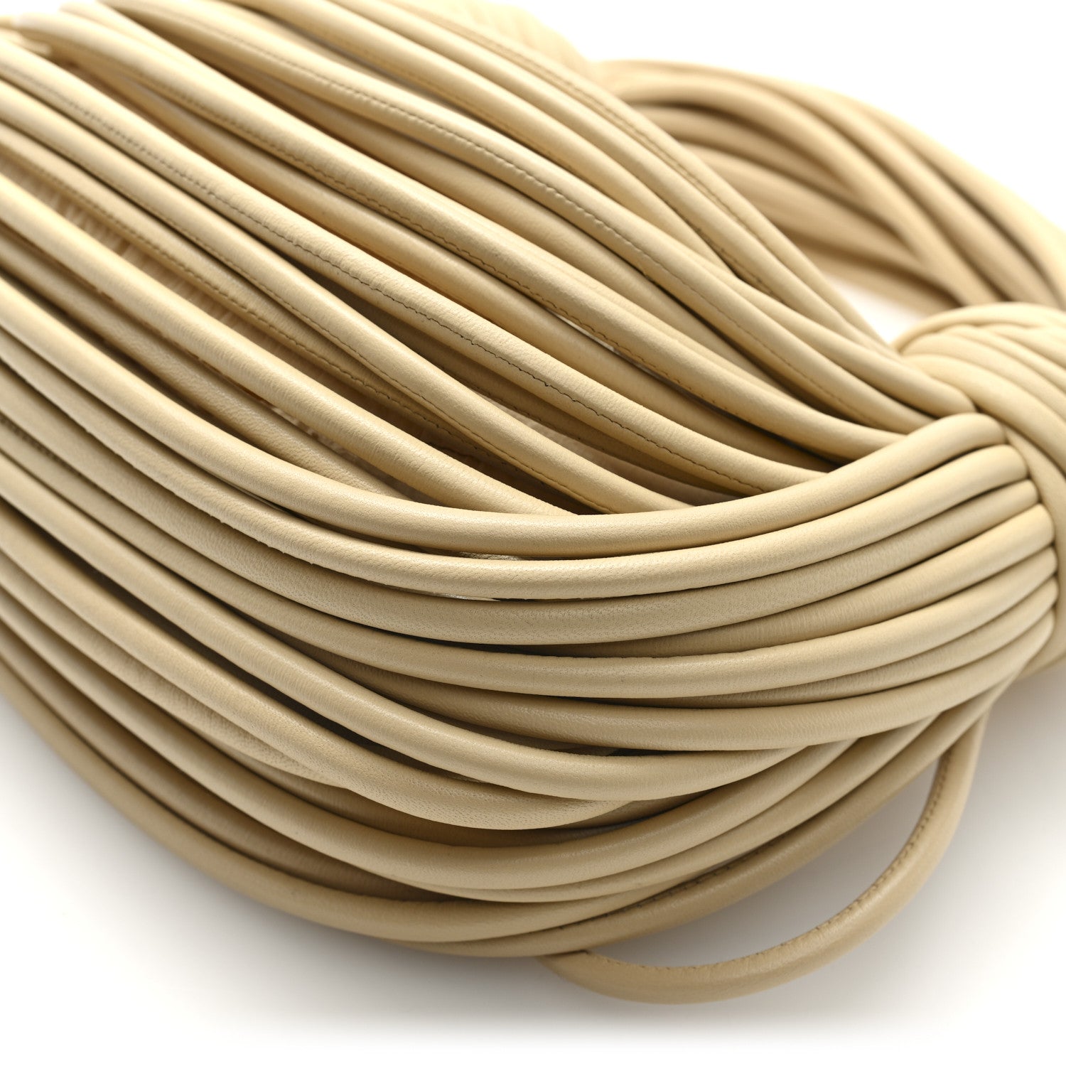 Bottega Veneta Nappa Mini Tubular Double Knot Porridge 9 of 9