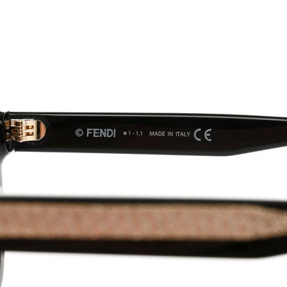 Fendi Square Sunglasses FE40001U Black 5 of 8