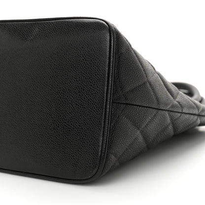 Chanel Caviar Quilted Medallion Tote Black 10 of 17