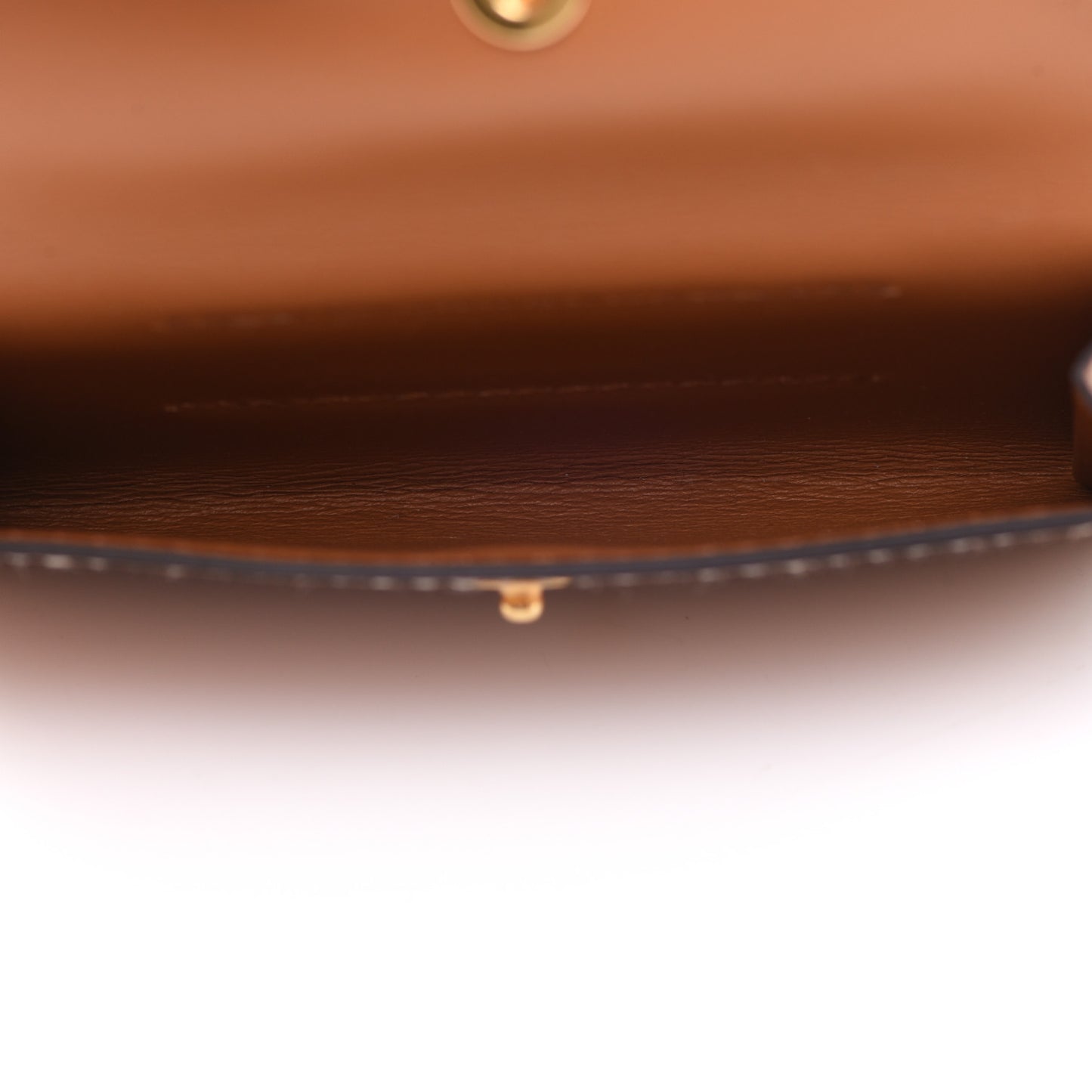 Epsom Kelly Pocket Belt Gold