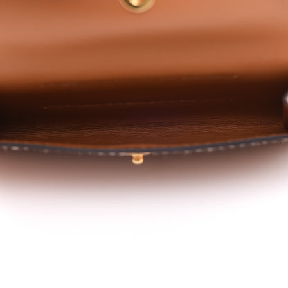 Hermes Epsom Kelly Pocket Belt Gold 3 of 8