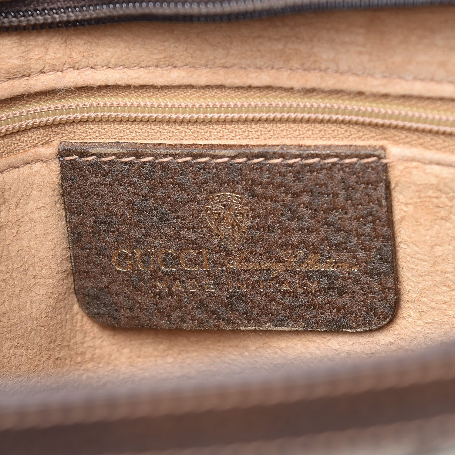 Gucci GG Plus Monogram Web Shoulder Bag Dark Brown 6 of 18