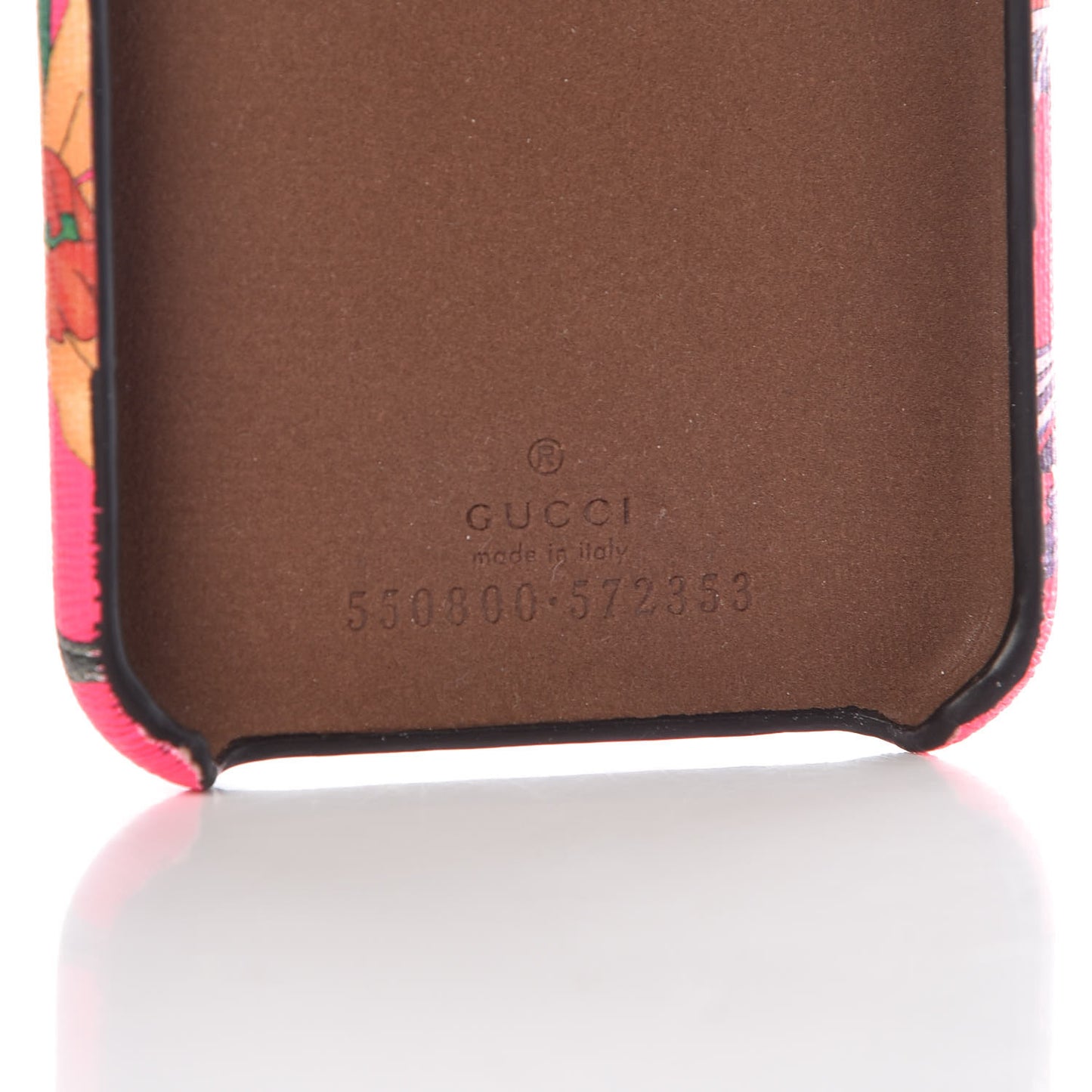 Supreme Floral Print iPhone X Case Fluorescent Fuchsia