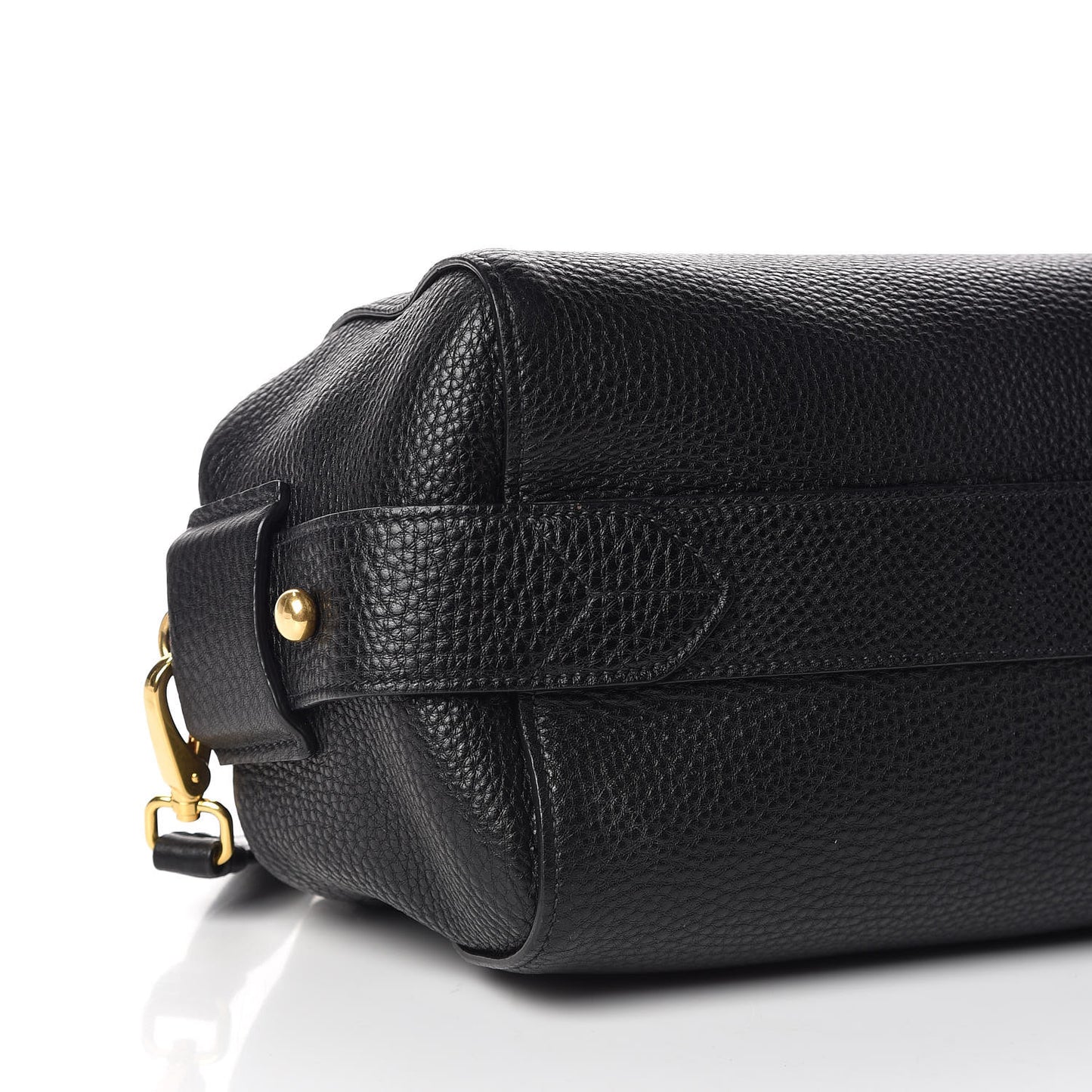 Vitello Daino Satchel Black