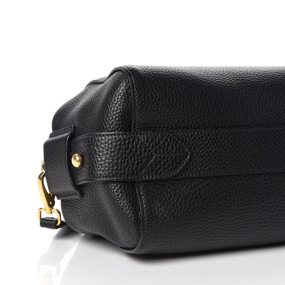 Prada Vitello Daino Satchel Black 6 of 10