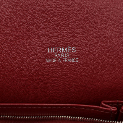 Hermes Taurillon Clemence Jypsiere 34 Rouge Venetian 6 of 18