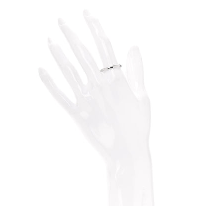 Cartier Platinum 2mm Ballerine Wedding Band Ring 57 8 2 of 5