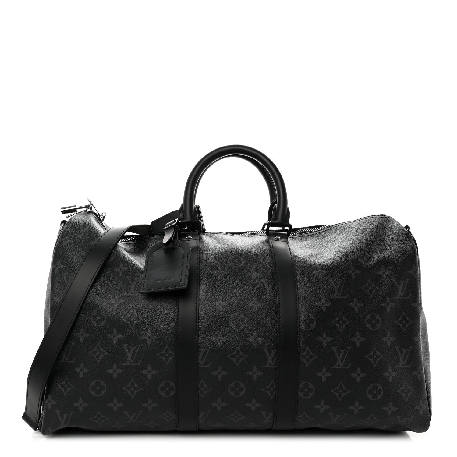 Louis Vuitton Monogram Eclipse Keepall Bandouliere 45 1 of 10