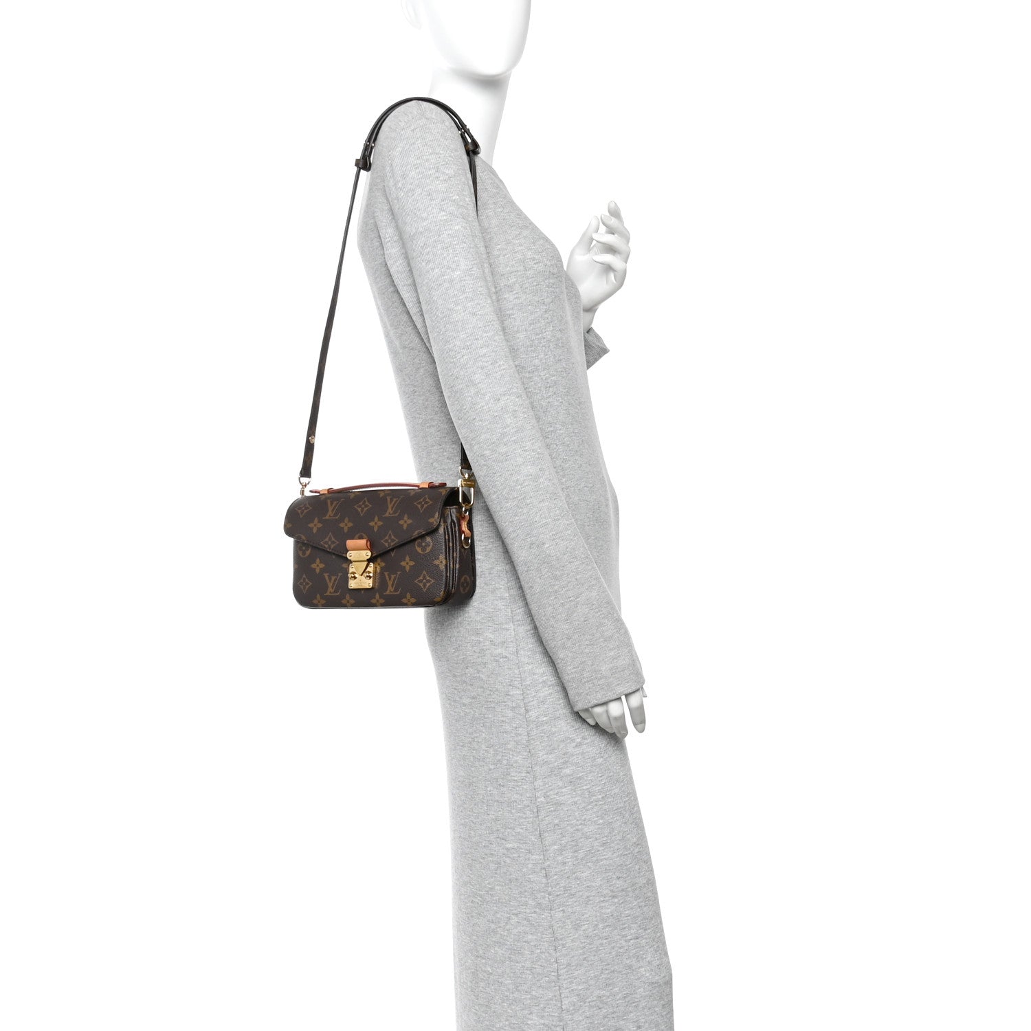 Louis Vuitton Monogram Pochette Metis East West 2 of 9