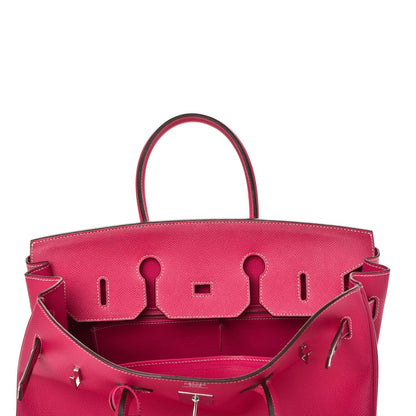 Hermes Epsom Birkin 35 Rose Tyrien 9 of 35