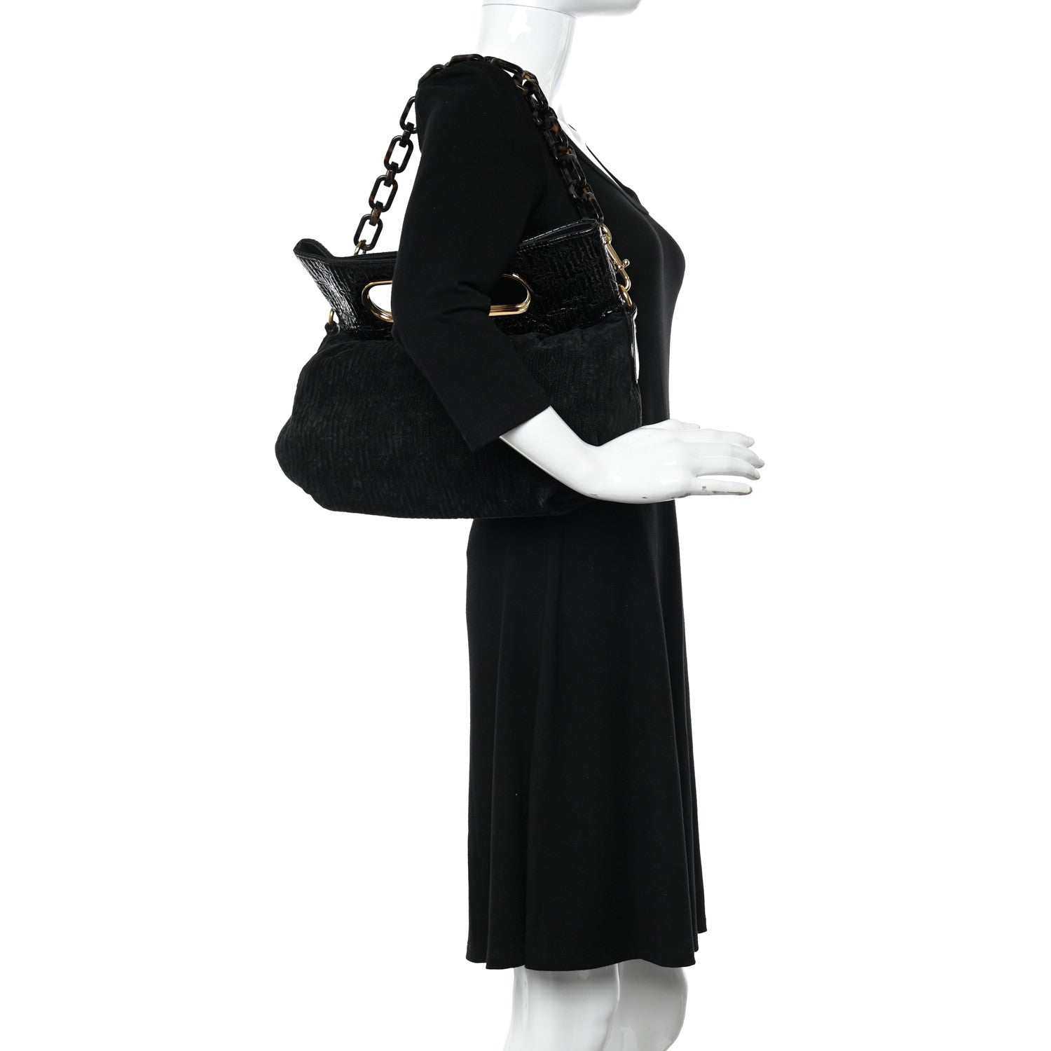 Louis Vuitton Monogram Motard Before Dark Black 2 of 11