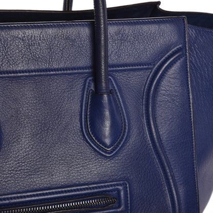 Celine Supple Calfskin Medium Phantom Luggage Indigo 21 of 24