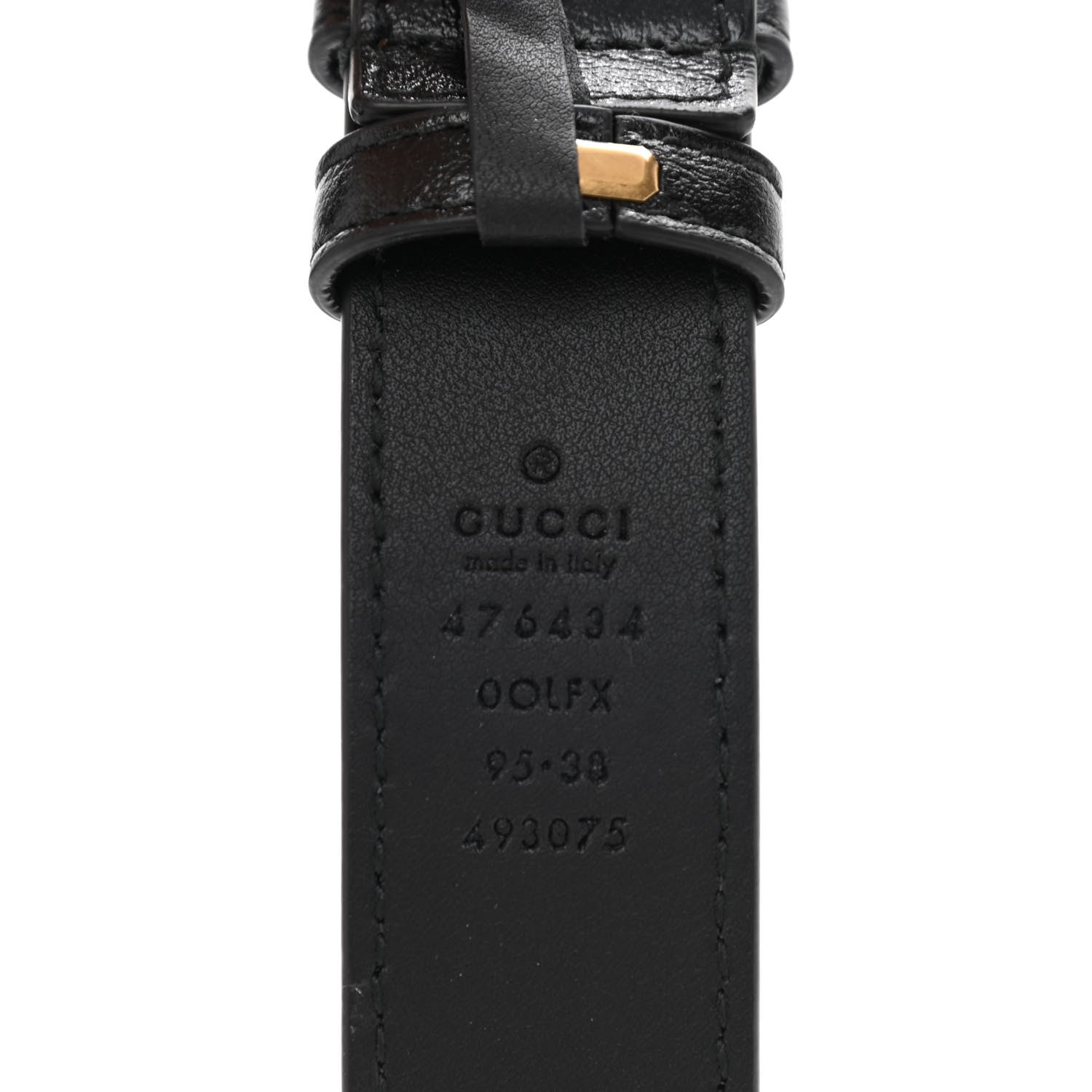 Gucci Azalea Calfskin Matelasse Diagonal Torchon GG Marmont Belt Bag 95 38 Black Romantic Cerise 8 of 9