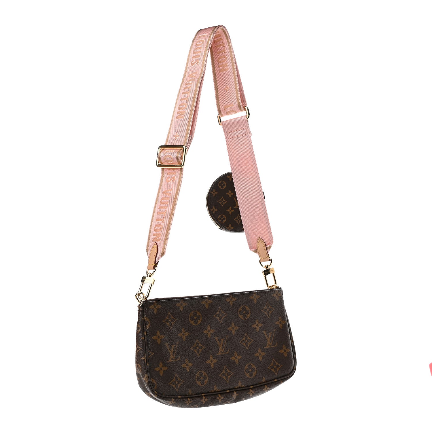 Louis Vuitton Monogram Multi Pochette Accessories Rose Clair 3 of 11