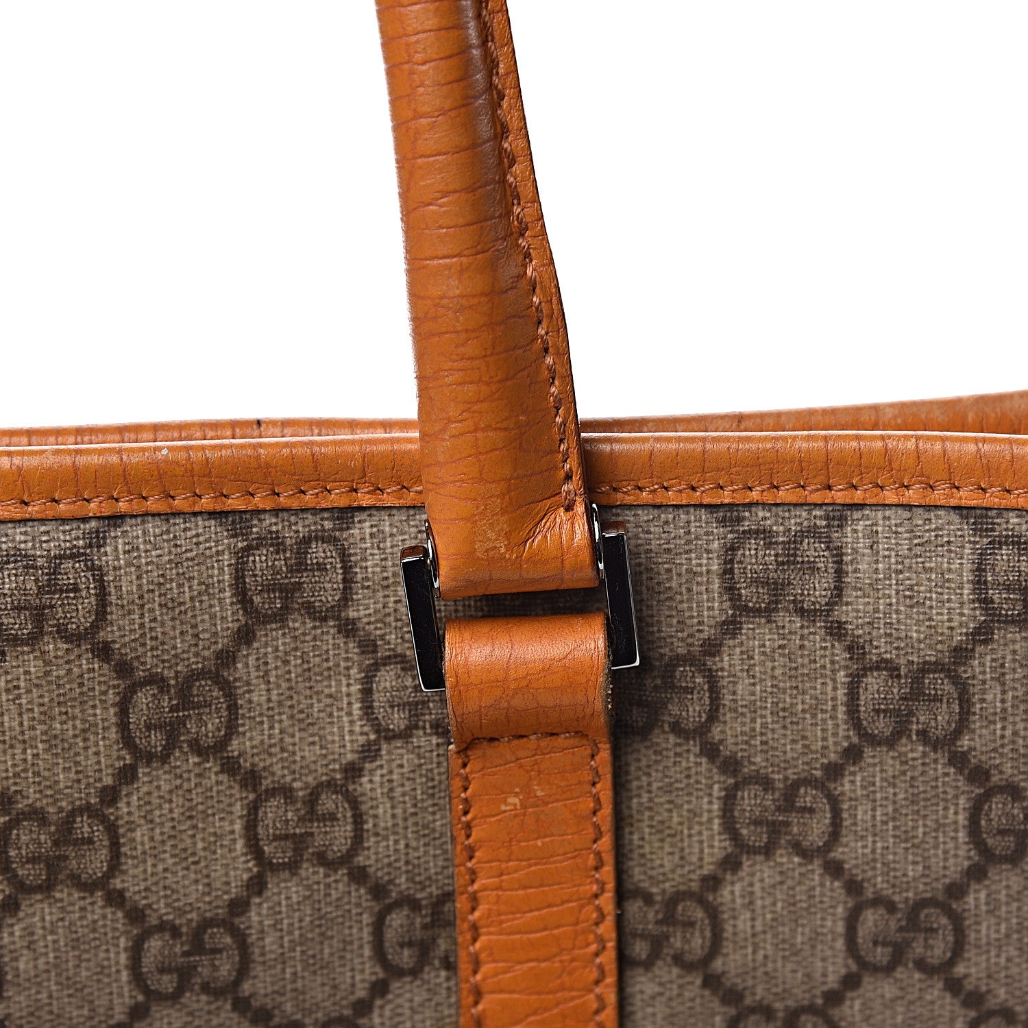 Gucci GG Plus Monogram Medium Joy Tote Orange 15 of 25
