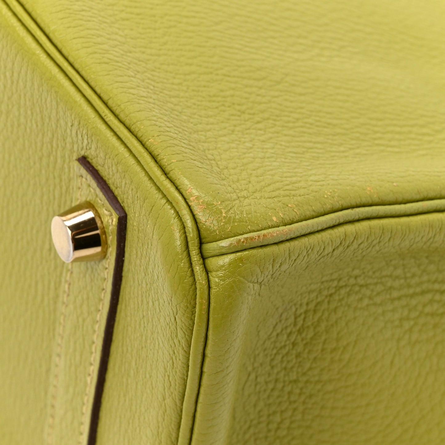 Chevre Mysore Birkin 30 Vert Anis