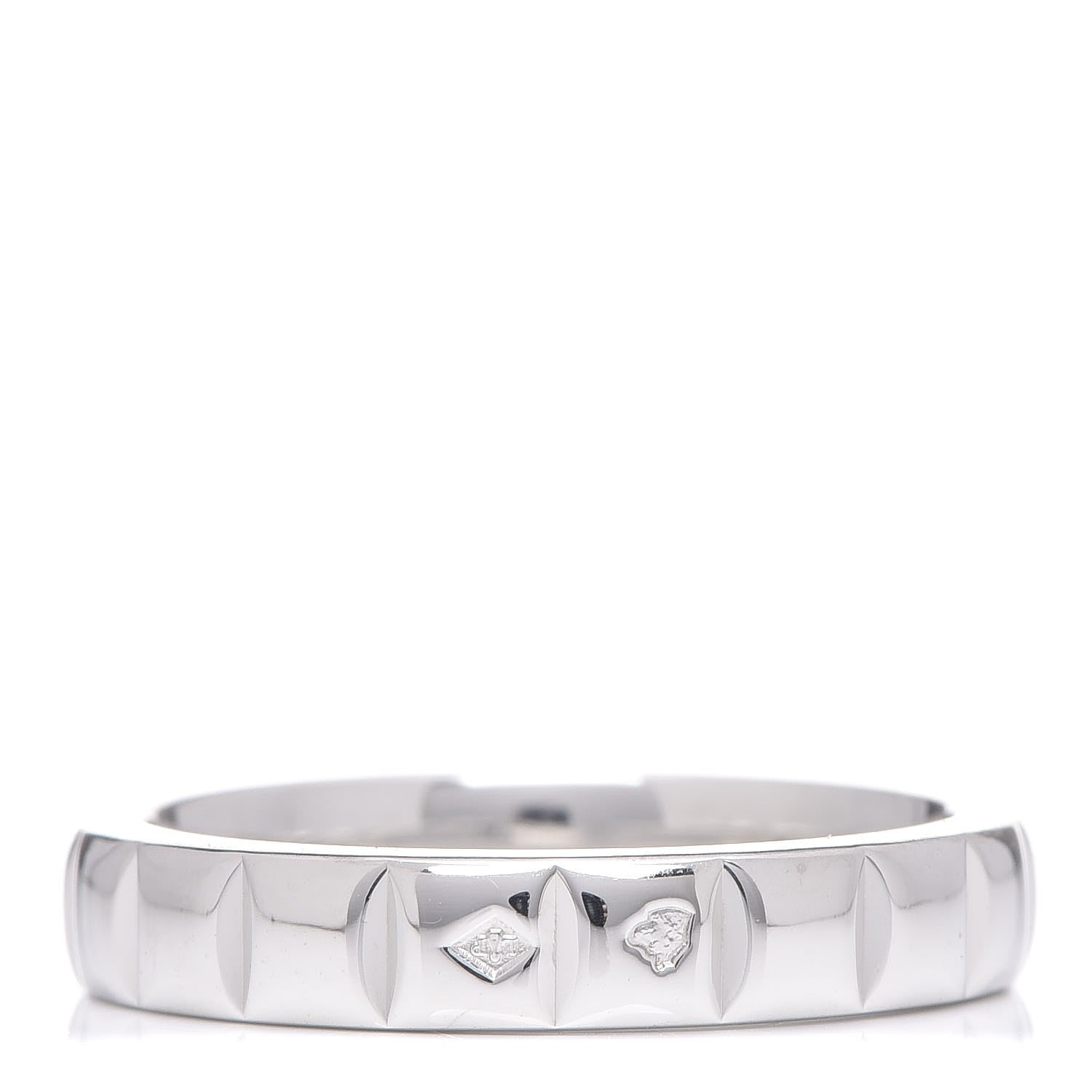 Chanel Platinum Band Ring 47 4 3 of 6