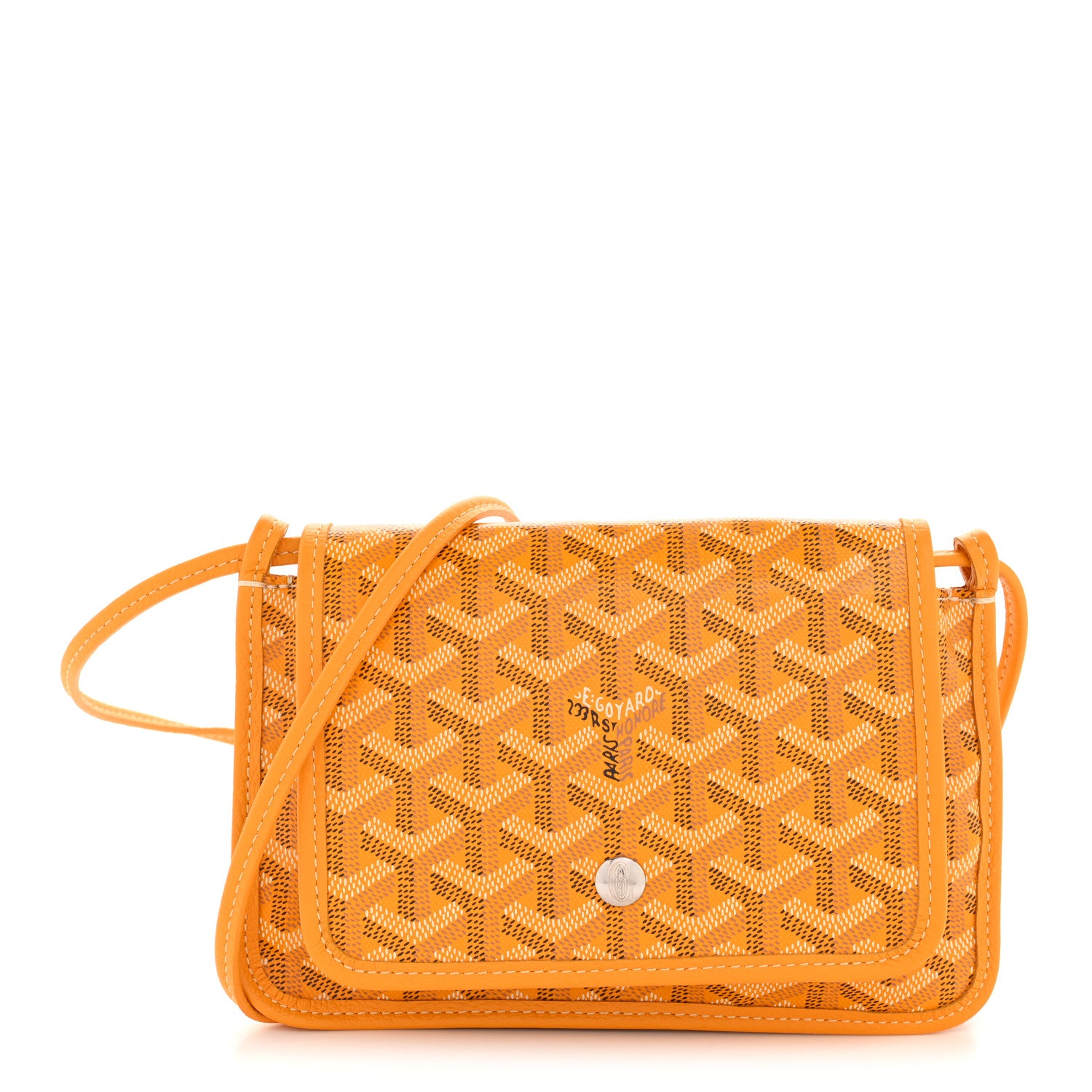 Goyard Goyardine Plumet Wallet Clutch Yellow 1 of 11