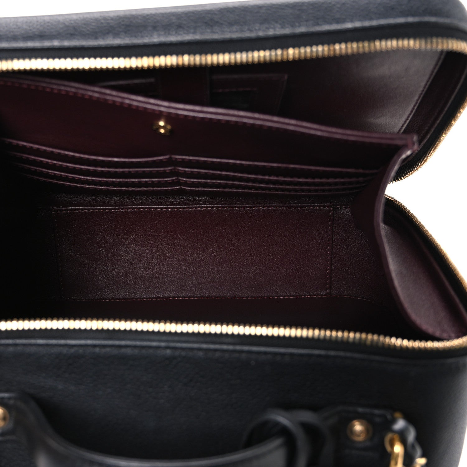 Chanel Caviar Quilted Large CC Filigree Vanity Case Black 6 of 12