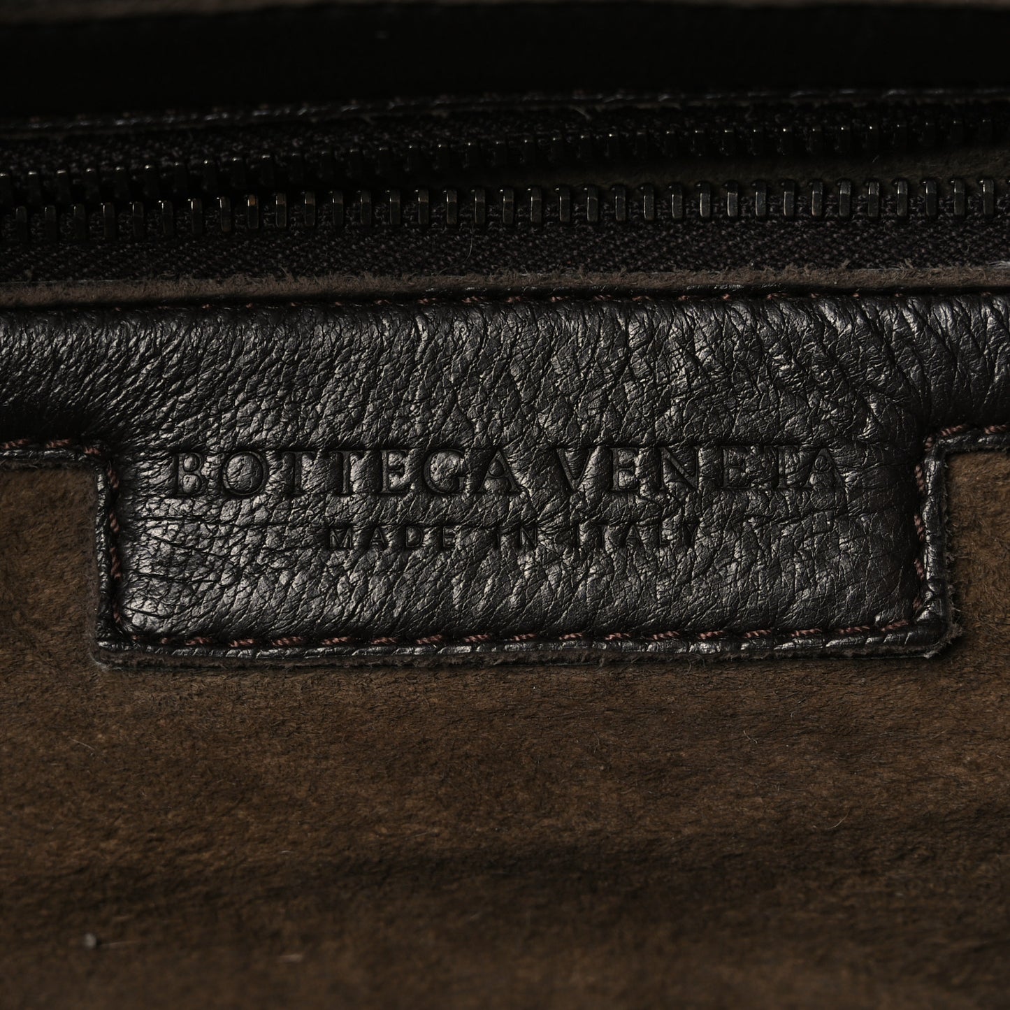 Nappa Intrecciato Montaigne Bag Ebano