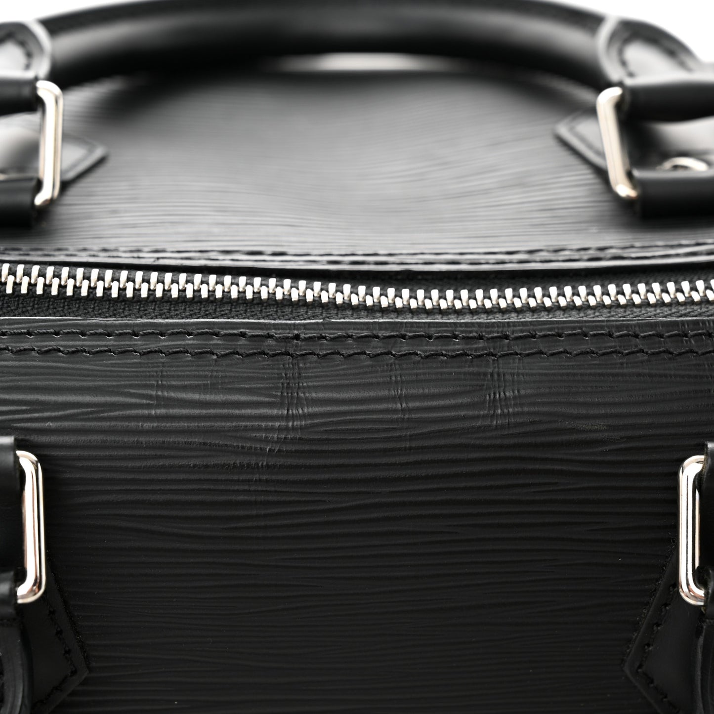 LOUIS VUITTON Epi Speedy 30 Black