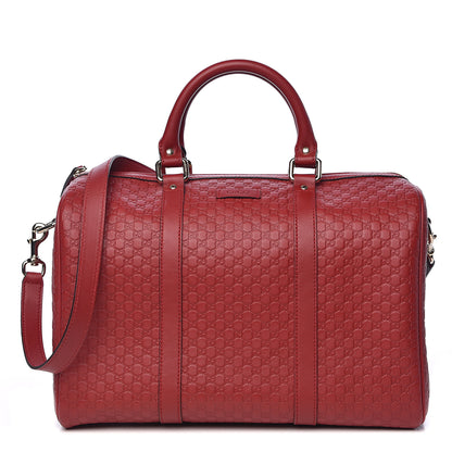Gucci Microguccissima Medium Joy Boston Red 1 of 11