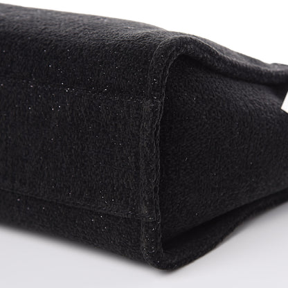 Chanel Lurex Boucle Small Deauville Tote Black 9 of 10