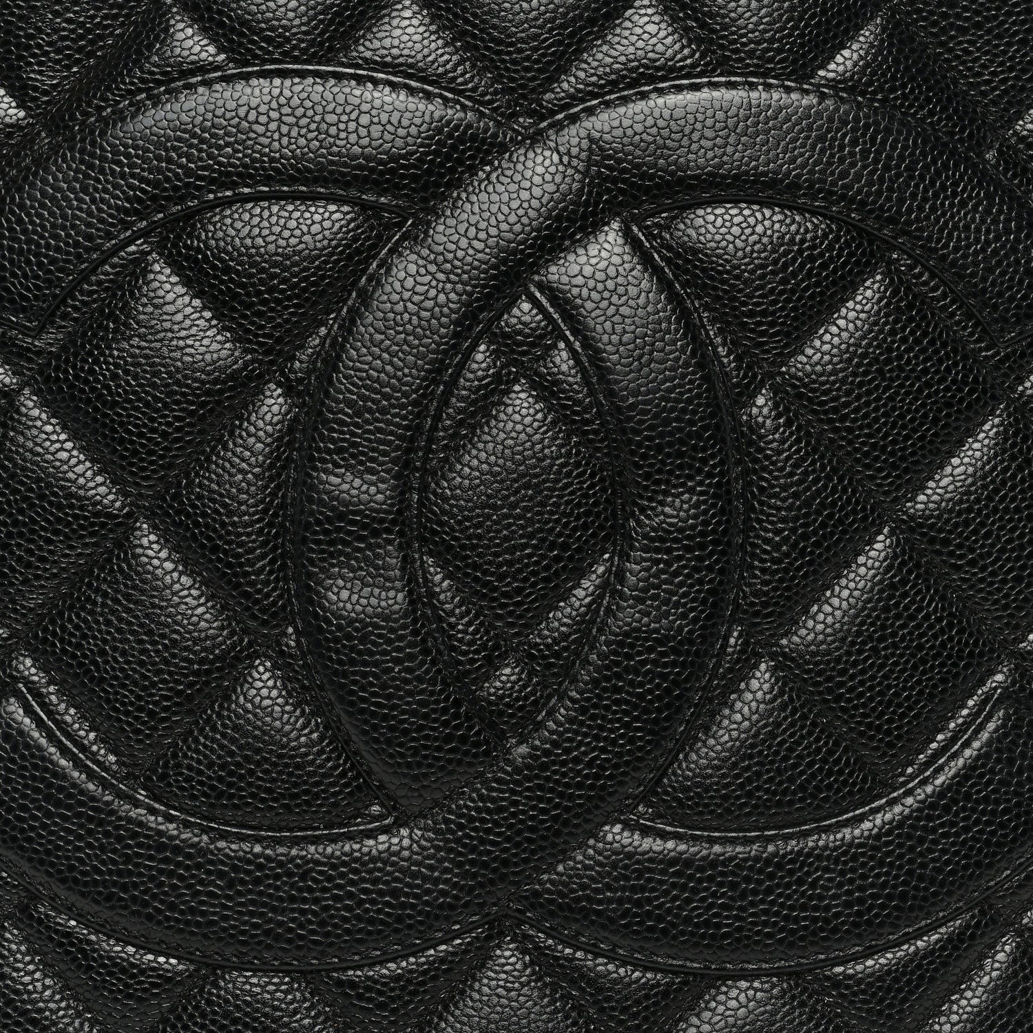 Chanel Caviar Quilted Medallion Tote Black 8 of 10