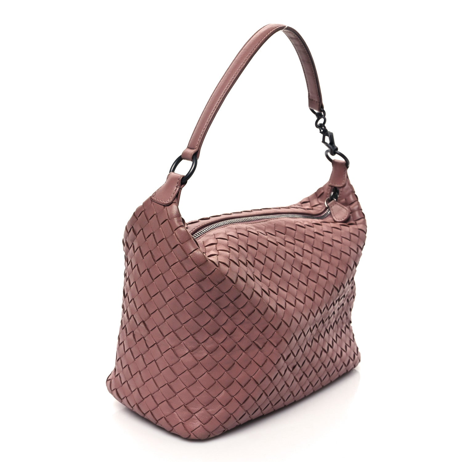 Bottega Veneta Nappa Intrecciato Small Shoulder Bag Watteau 3 of 13