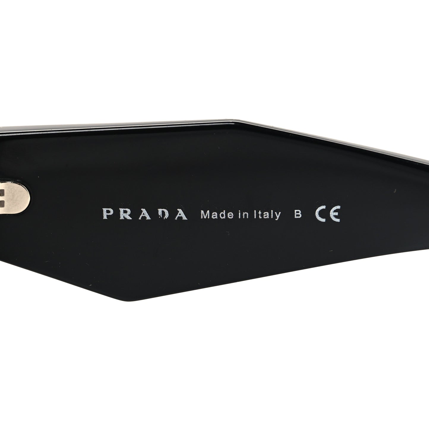 Acetate Symbole Sunglasses SPR 07Y Black