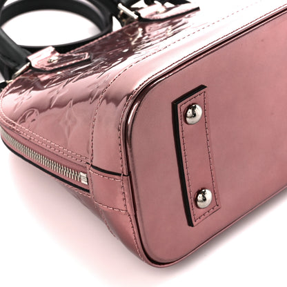 Louis Vuitton Vernis Epi Monogram Alma BB Rose Pale 11 of 12
