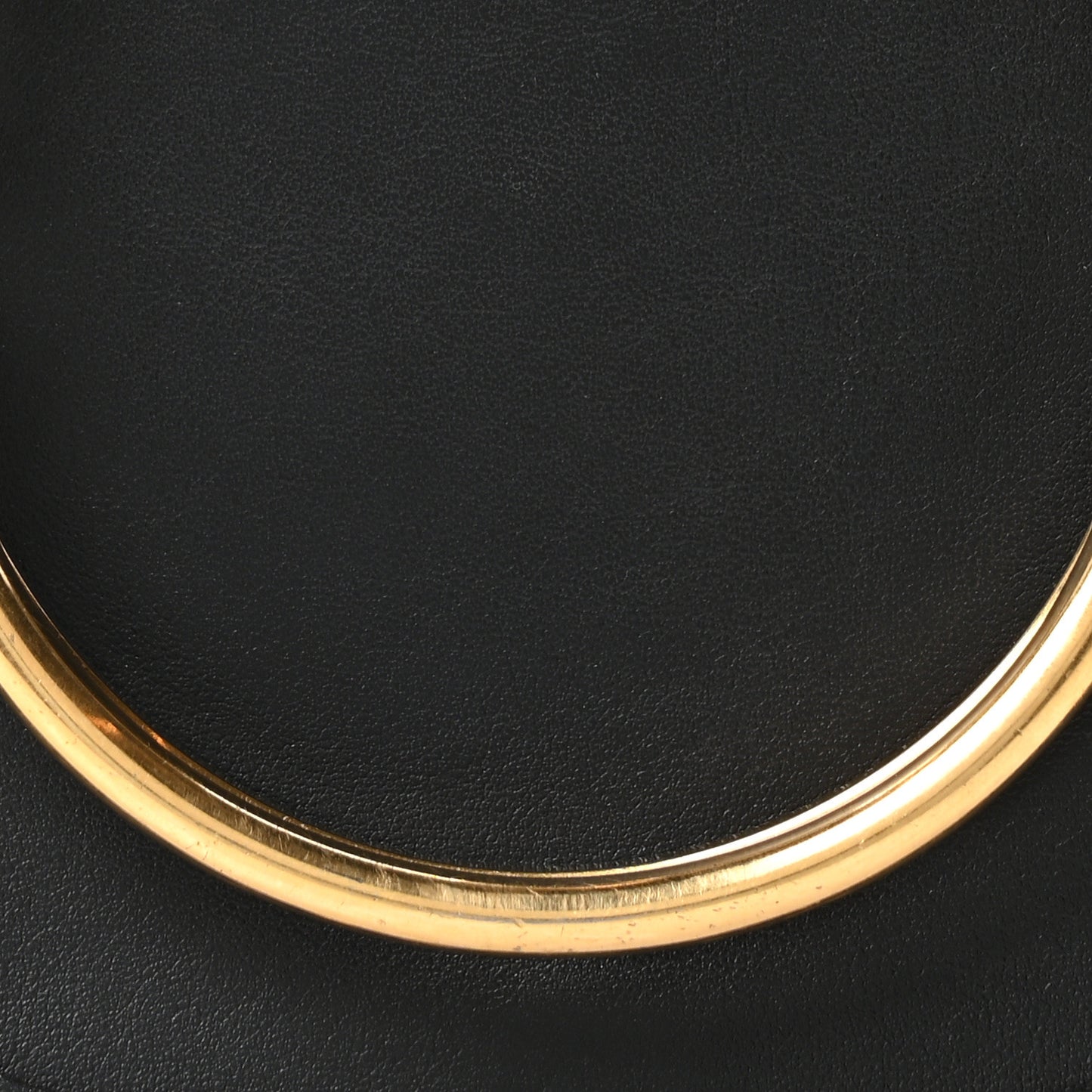 Calfskin Suede Small Nile Bracelet Bag Black