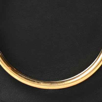 Chloe Calfskin Suede Small Nile Bracelet Bag Black 7 of 9