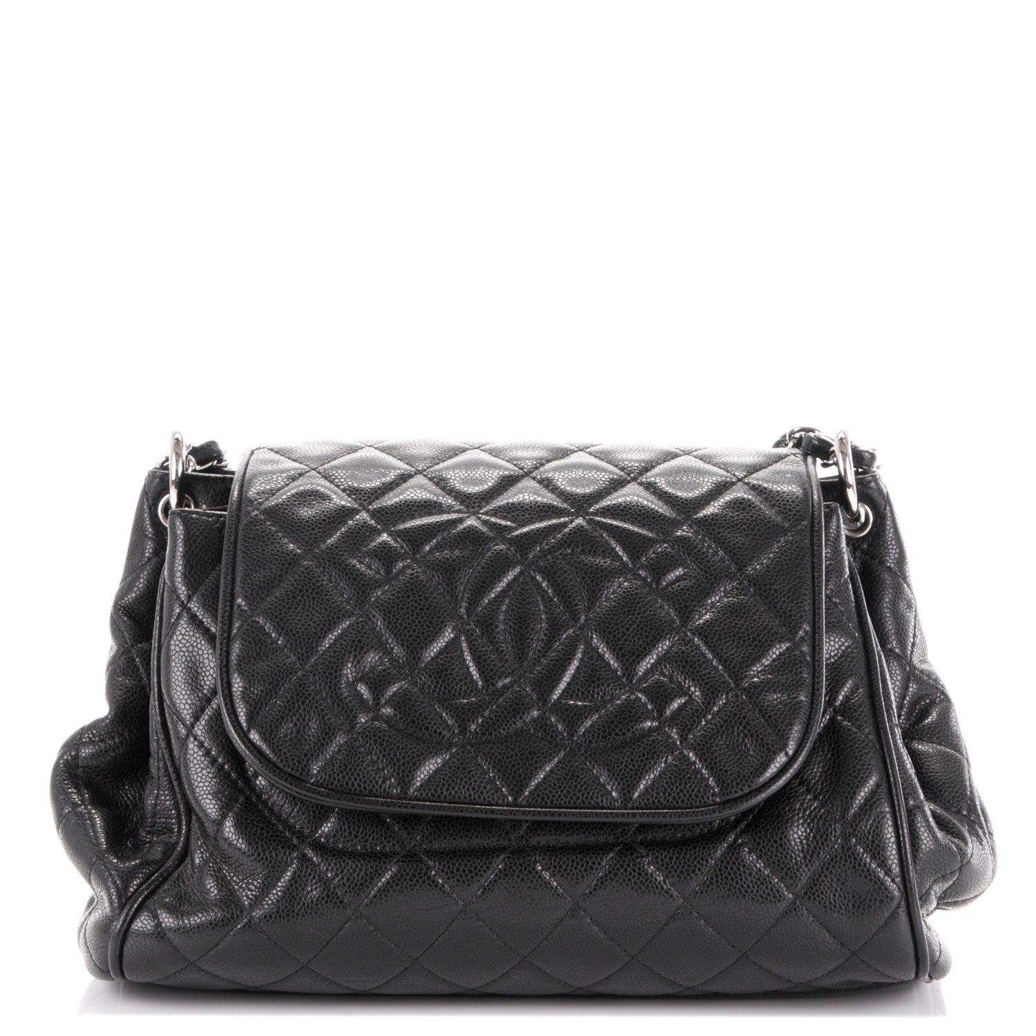 Chanel Caviar Quilted Timeless Accordion Flap Black 1 of 8