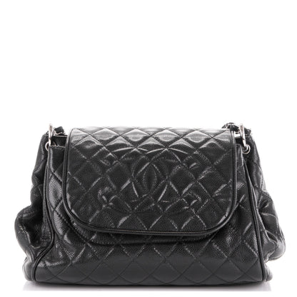 Chanel Caviar Quilted Timeless Accordion Flap Black 1 of 8