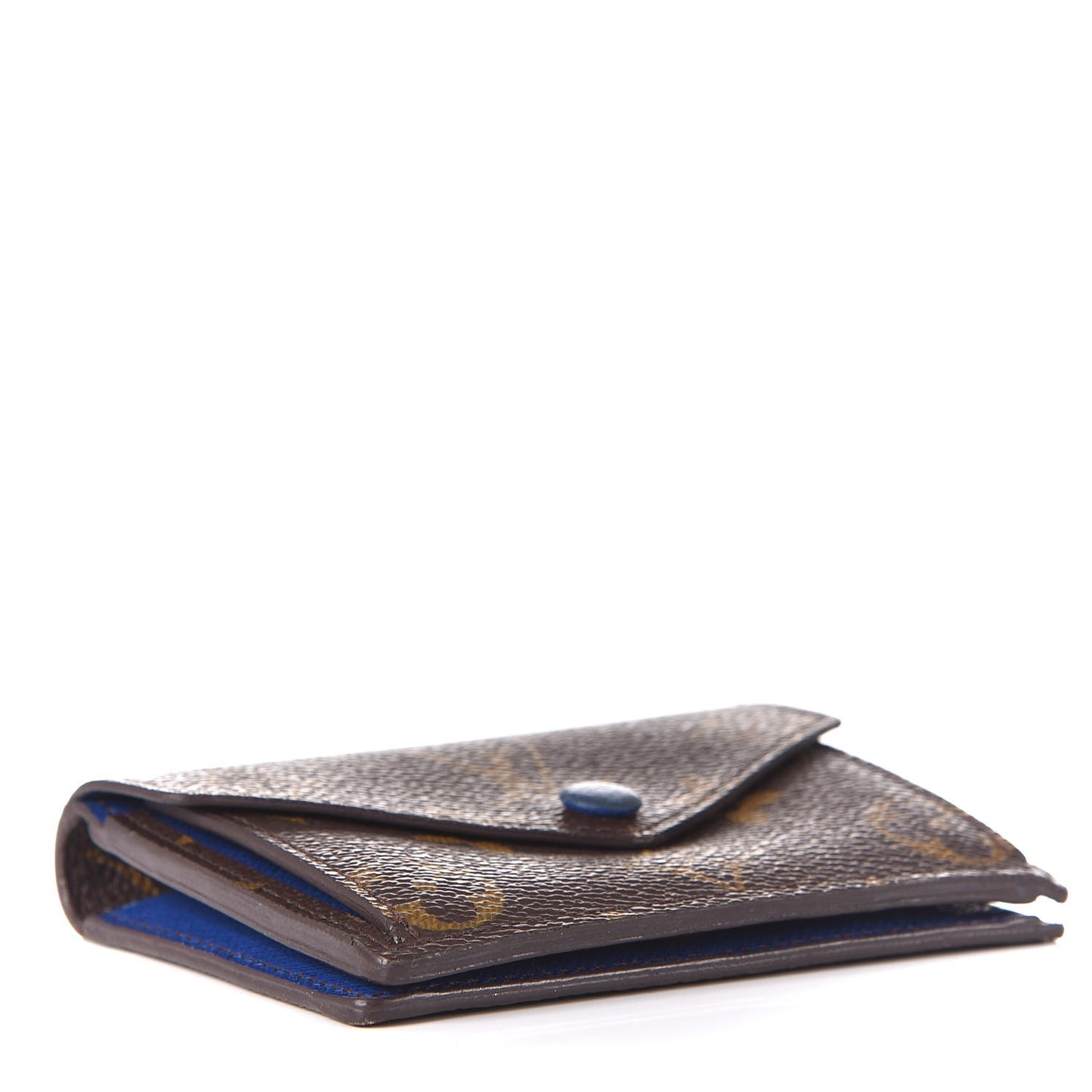 Monogram Compact Marie Wallet Blue