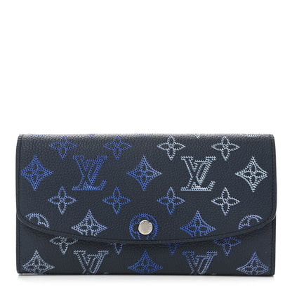 Louis Vuitton Mahina Flight Mode Iris Wallet Bleu Marine 1 of 6