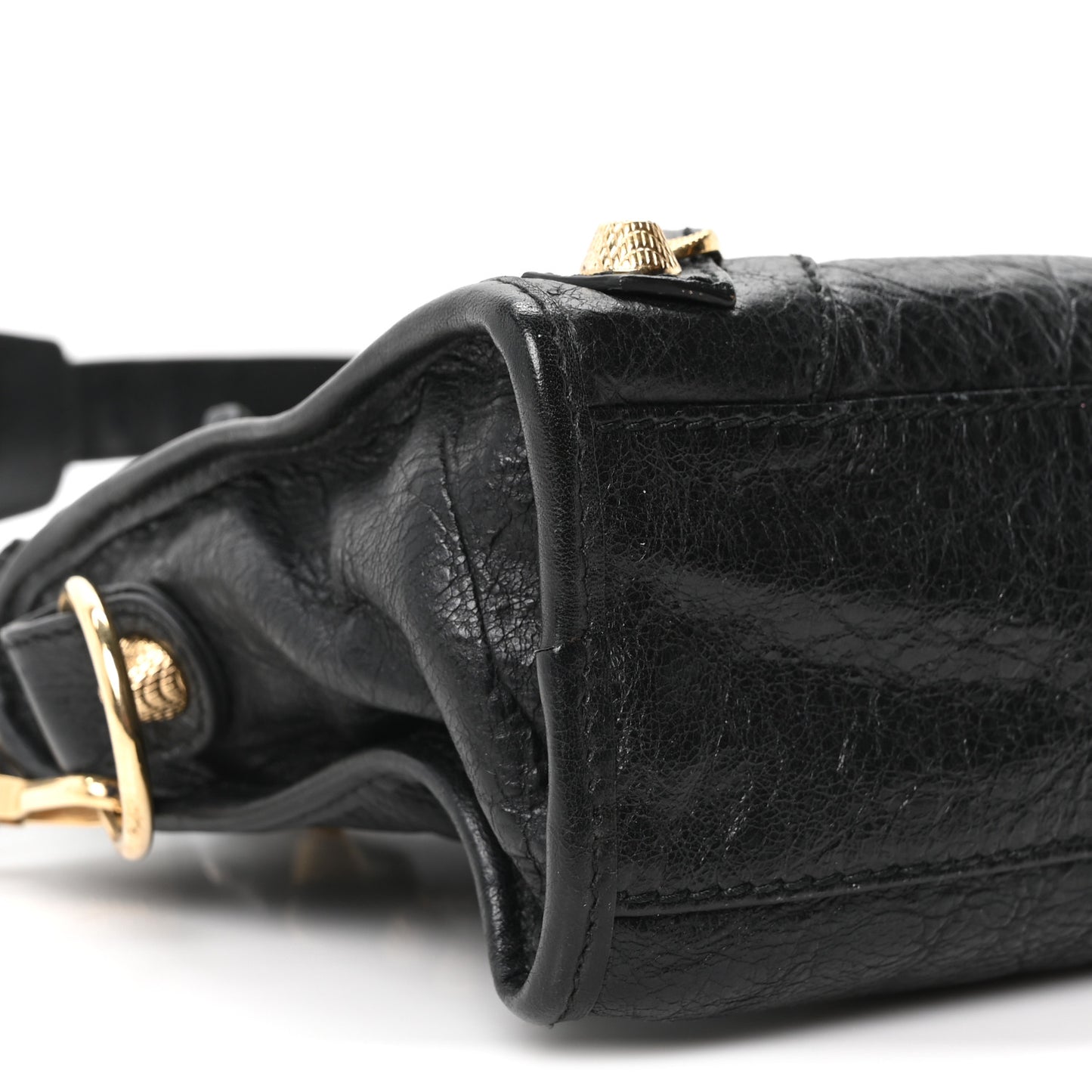 Agneau Giant 12 Gold Hardware Mini City Black