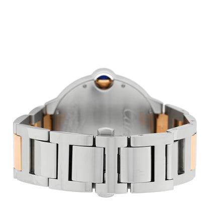 Cartier Stainless Steel 18K Yellow Gold 42mm Ballon Bleu De Cartier Automatic Watch 3 of 4