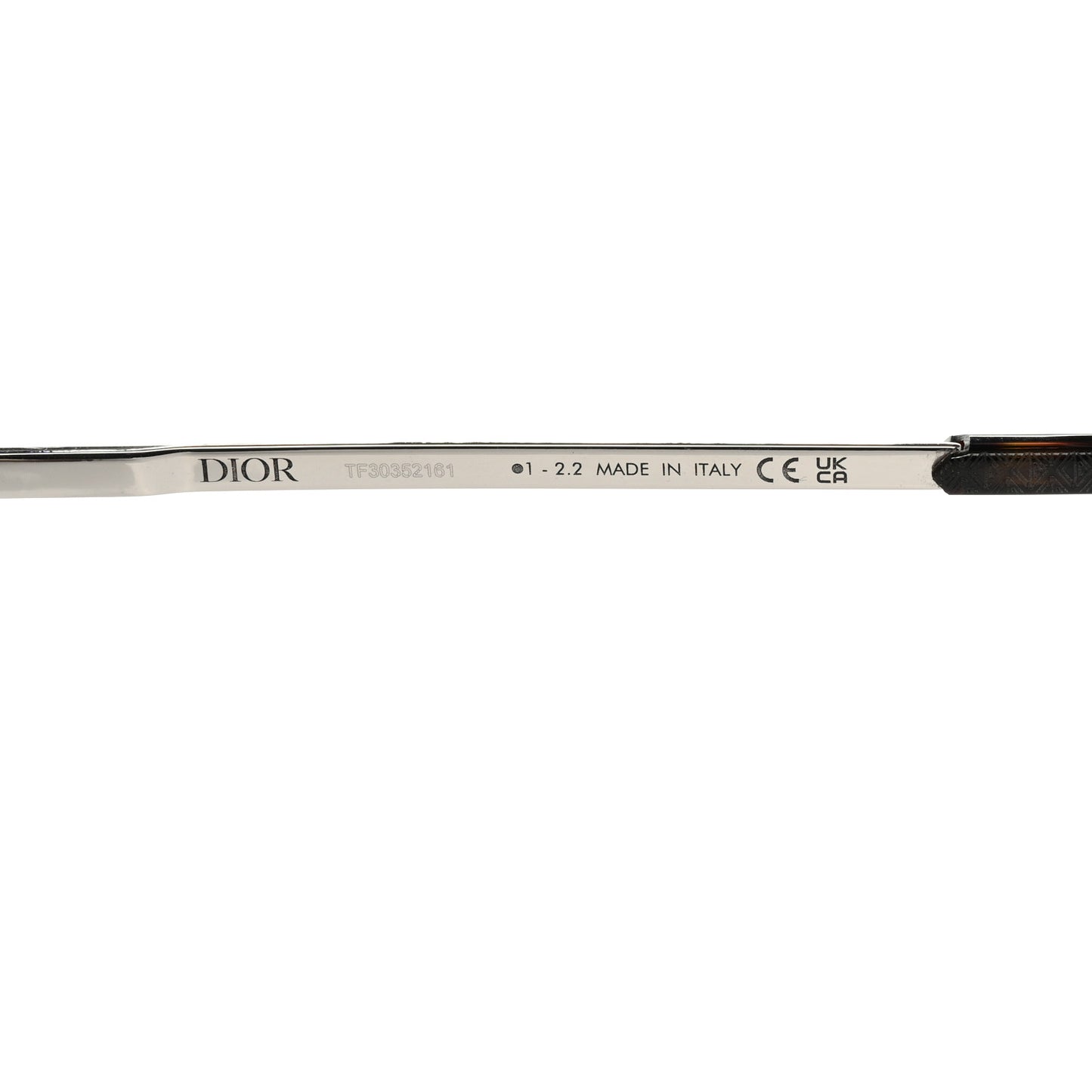Metal CD Diamond A1U Sunglasses Smoke