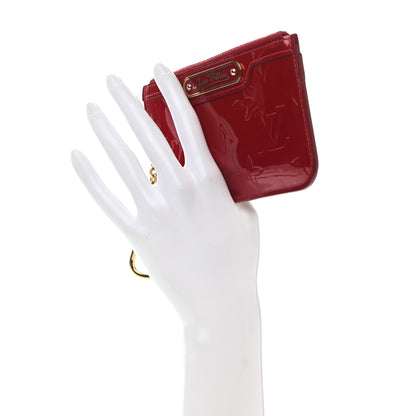 Louis Vuitton Vernis Key Pouch Pomme D'Amour 2 of 9