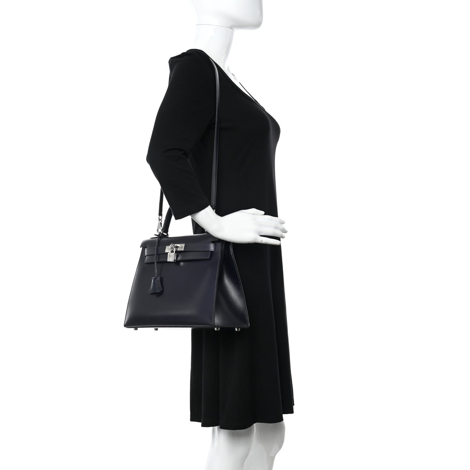 Hermes Box Kelly Sellier 28 Indigo 2 of 17