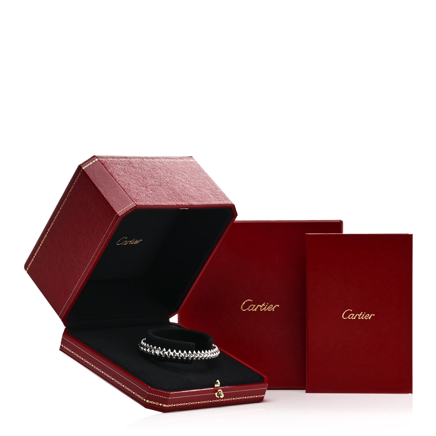 Cartier 18K White Gold Medium Clash De Cartier Bracelet 16 4 of 4