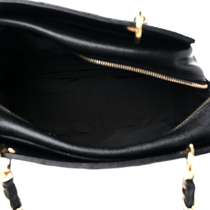 Chanel Caviar Quilted Petit Timeless Tote PTT Black 5 of 9