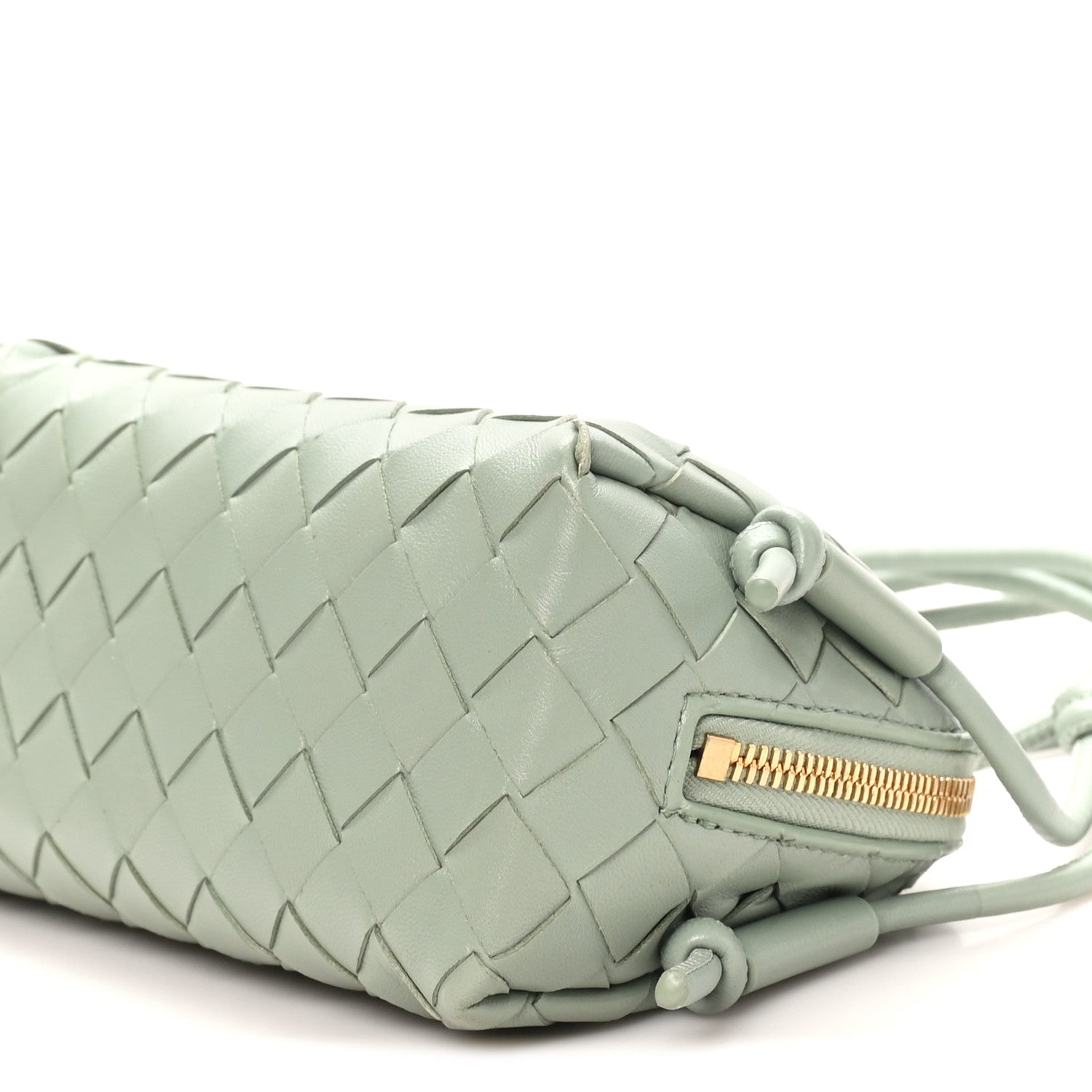 Bottega Veneta Nappa Intrecciato Mini Loop Camera Bag Aloe 9 of 9