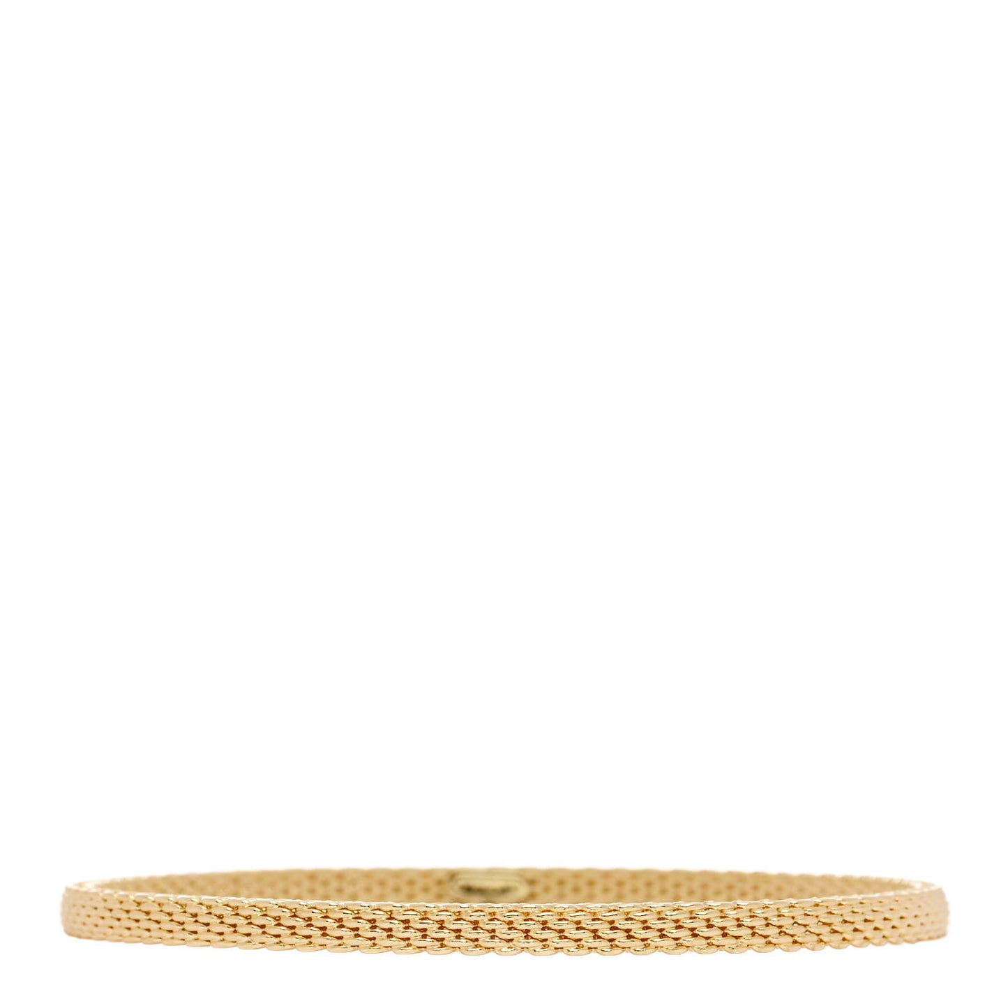 18K Yellow Gold Narrow Somerset Bangle Bracelet