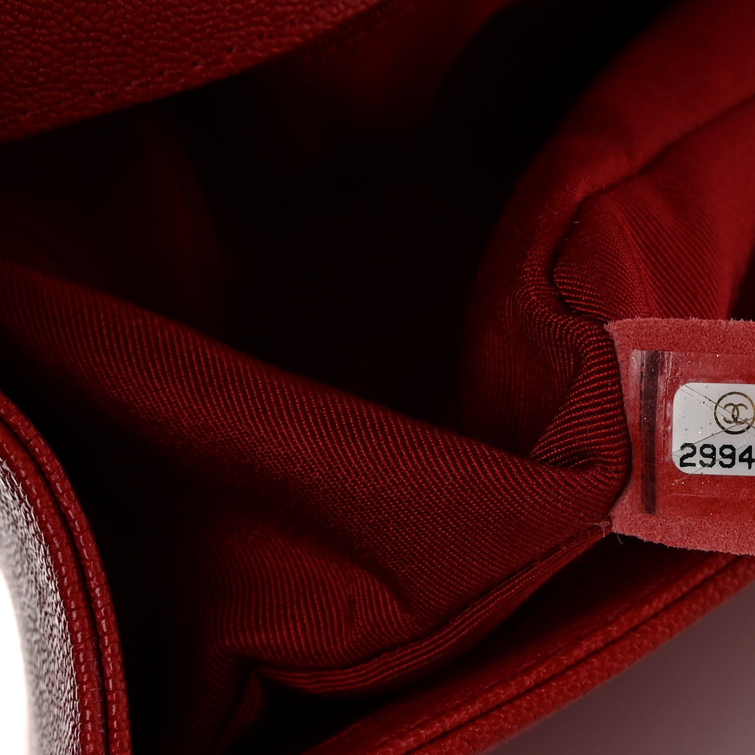 Chanel Caviar Quilted Medium Boy Flap Red 7 of 11
