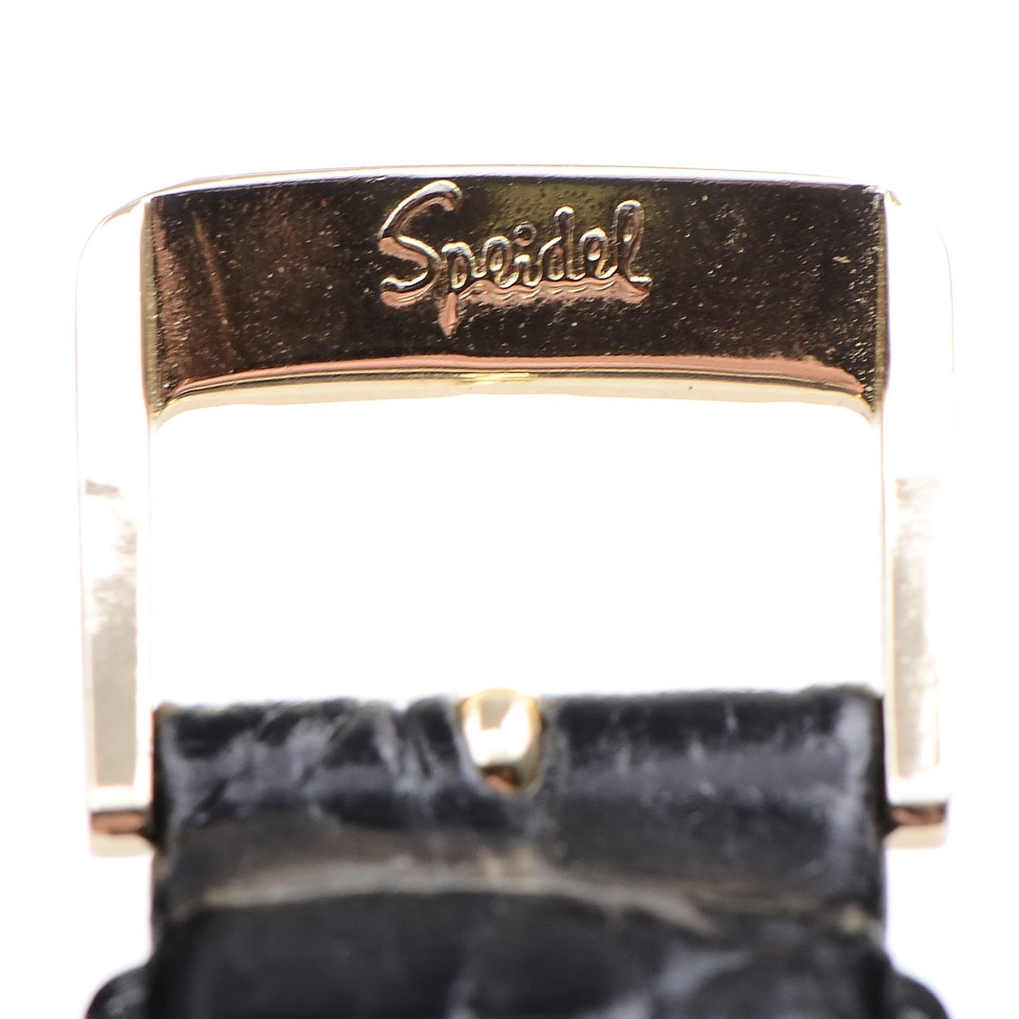 18K Yellow Gold Crocodile 35mm Schaffhausen Automatic Watch