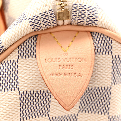 Louis Vuitton Damier Azur Speedy 30 6 of 10