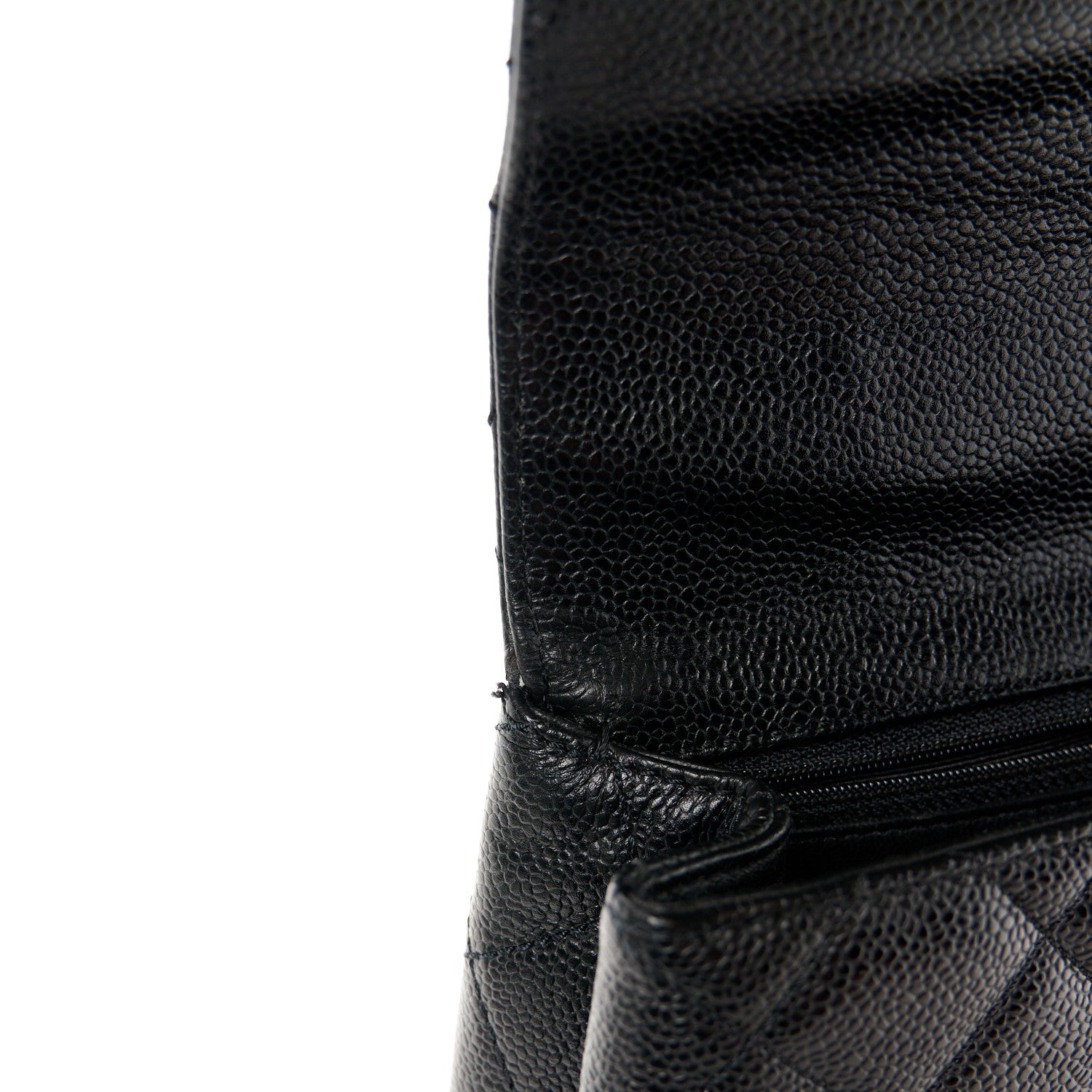 Chanel Caviar Quilted Jumbo Kelly Flap Black 12 of 12